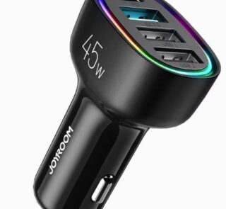Joyroom JR-CL09 45W 4-port Car Charger