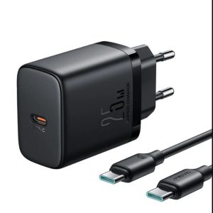 Joyroom JR-TCF11EU 25W Fast Charger With USB-C To USB-C Cable