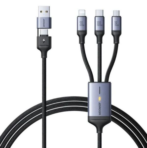 Joyroom A21 100W 6 in 1 Fast Charging Cable