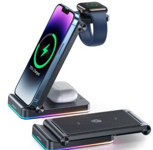 JOYROOM JR-WQN01 3 in 1 Magnetic Charging Station