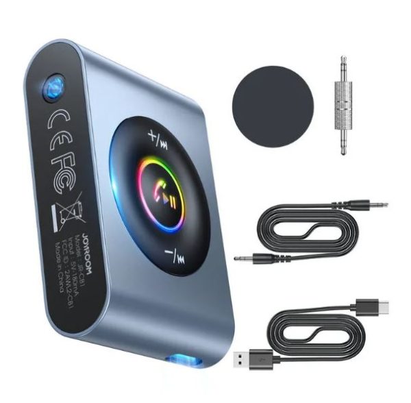 Joyroom JR-CB1 Bluetooth Wireless Receiver for Car Stereo/Home Stereo/Wired Headphones/Speaker