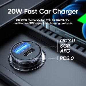 JOYROOM C-A43 Dual Port PD 20W Car Charger