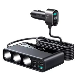 JOYROOM JR-CL06 154W Multi-Port Car Cigarette Lighter Car Charger