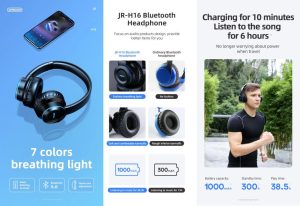 JOYROOM JR-H16 Wireless Stereo Headset