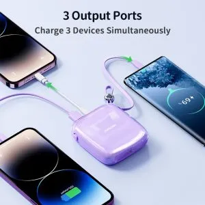 JOYROOM JR-L002 Jelly Series 22.5W Power Bank Fast Charging (2)