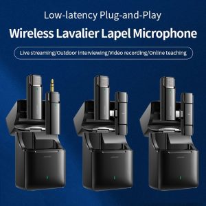 JOYROOM JR-LM2 Pro Live Broadcast Lavalier Microphone Type-C/Lightning