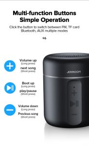 JOYROOM JR-ML02 IPX7 Waterproof Bluetooth Speaker Wireless