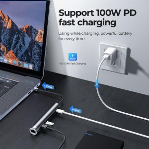 JOYROOM S-H111 7 in 1 USB C Hub Adapter Docking Station