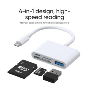 JOYROOM S-H142 Lightning to USB OTG Card Reader