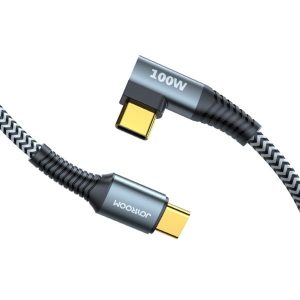 JOYROOM Type-C to Type-C 100W 5A Cable Elbow Data Cable