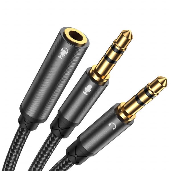 Joyroom SY-A05 2in1 Y-Splitter Headphone Audio Cable