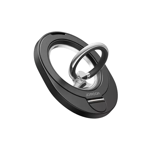 Joyroom-JR-ZS420-Magnetic-Ring-Holder Joyroom JR-ZS420 Magnetic Ring Holder attached to mobile phone