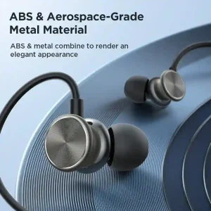 Joyroom JR-EW03 in-ear metal earphones front view