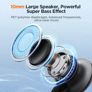 Joyroom JR-EW03 10mm composite diaphragm speaker detail