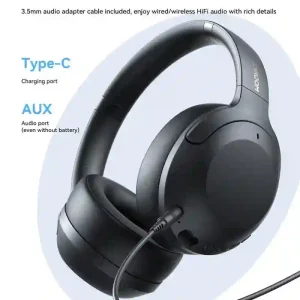 Joyroom JR-JH2 headphones with active noise cancellation mode