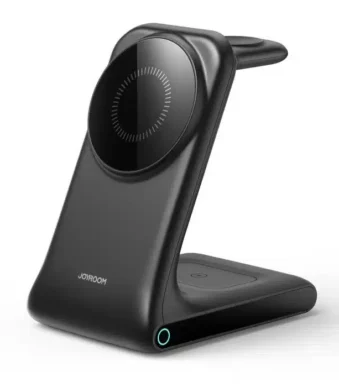JOYROOM JR-W15 magnetic charging stand front view