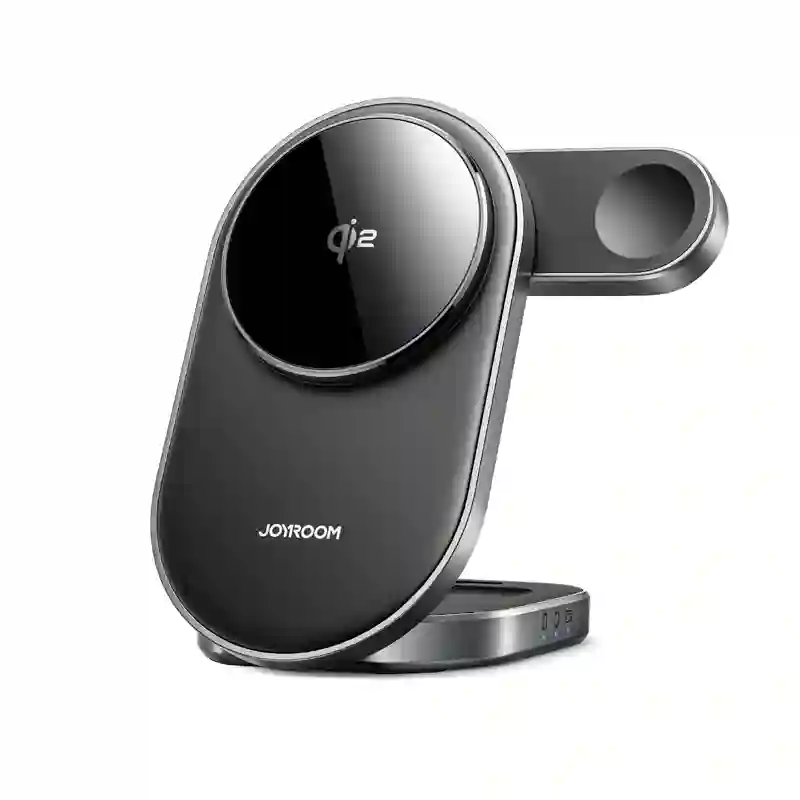 joyroom-jr-w17-15w-3-in-1 (1) JOYROOM JR-W17 magnetic wireless charger front view