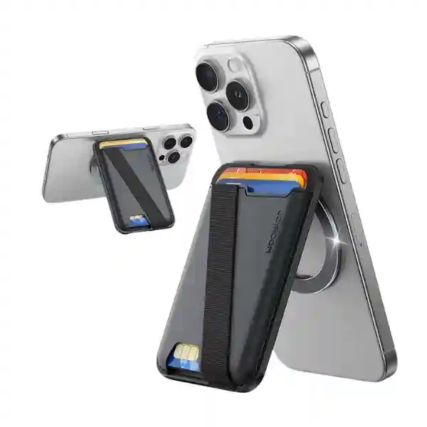 JOYROOM-JR-ZS432-MagSafe-Wallet (1) JOYROOM JR-ZS432 MagSafe Wallet Phone Holder daily carry gadget