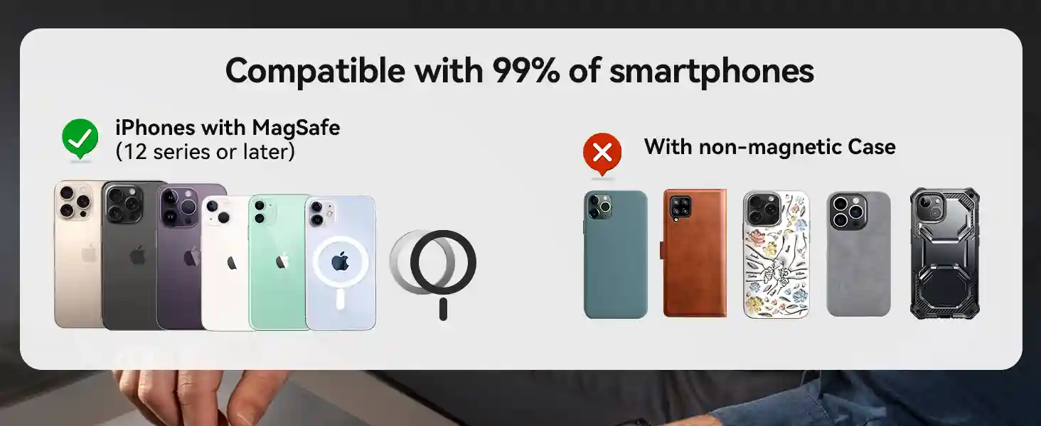 JOYROOM JR-ZS432 MagSafe Wallet Phone Holder slim design