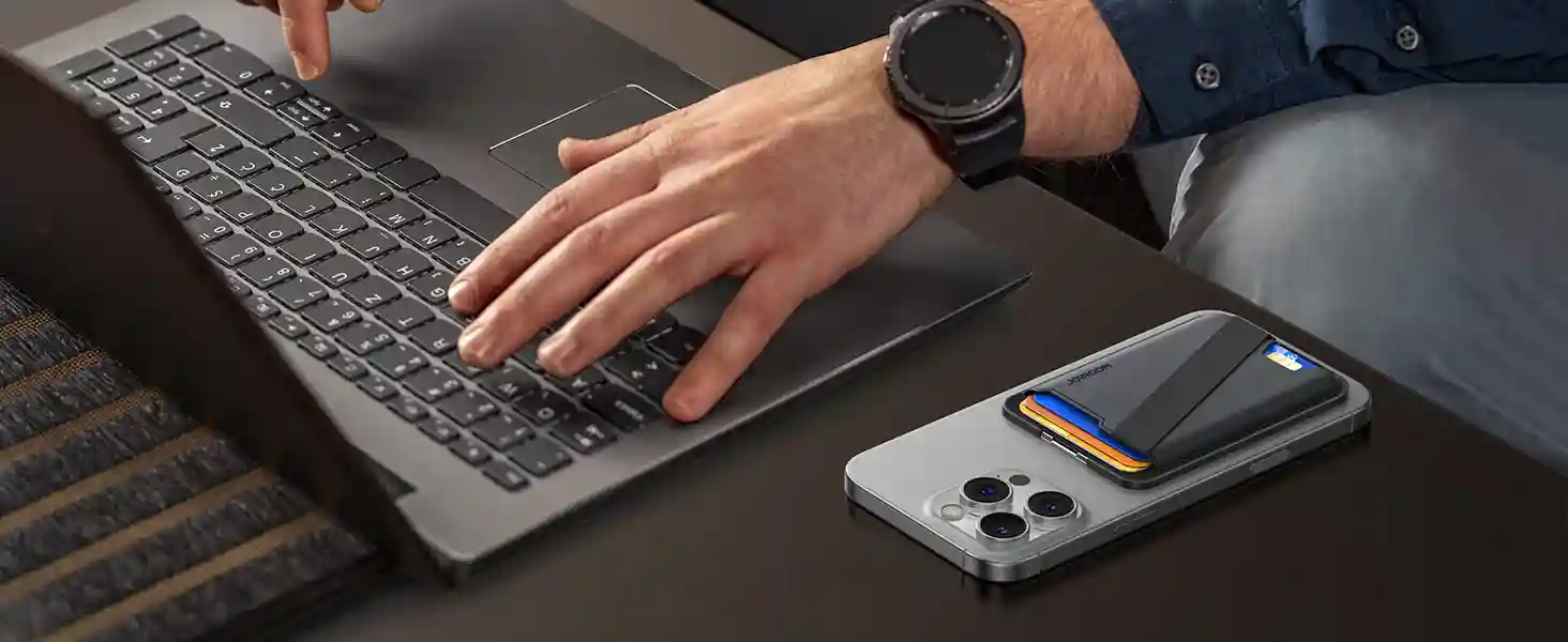 JOYROOM JR-ZS432 MagSafe Wallet Phone Holder card storage