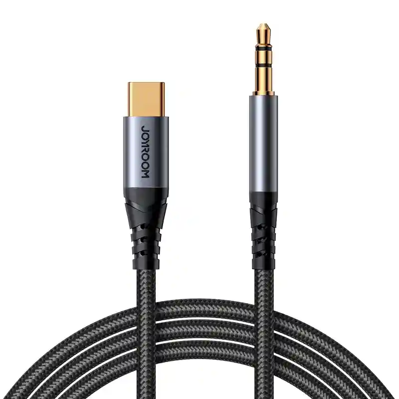 JOYROOM-SY-A07-Type-C-To-3-5mm (1) JOYROOM SY-A07 HiFi sound Type-C AUX cable