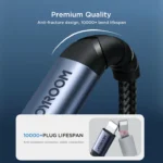 JOYROOM SY-L02 2-in-1 Audio Adapter (Lightning to Dual Lightning) - Image 4