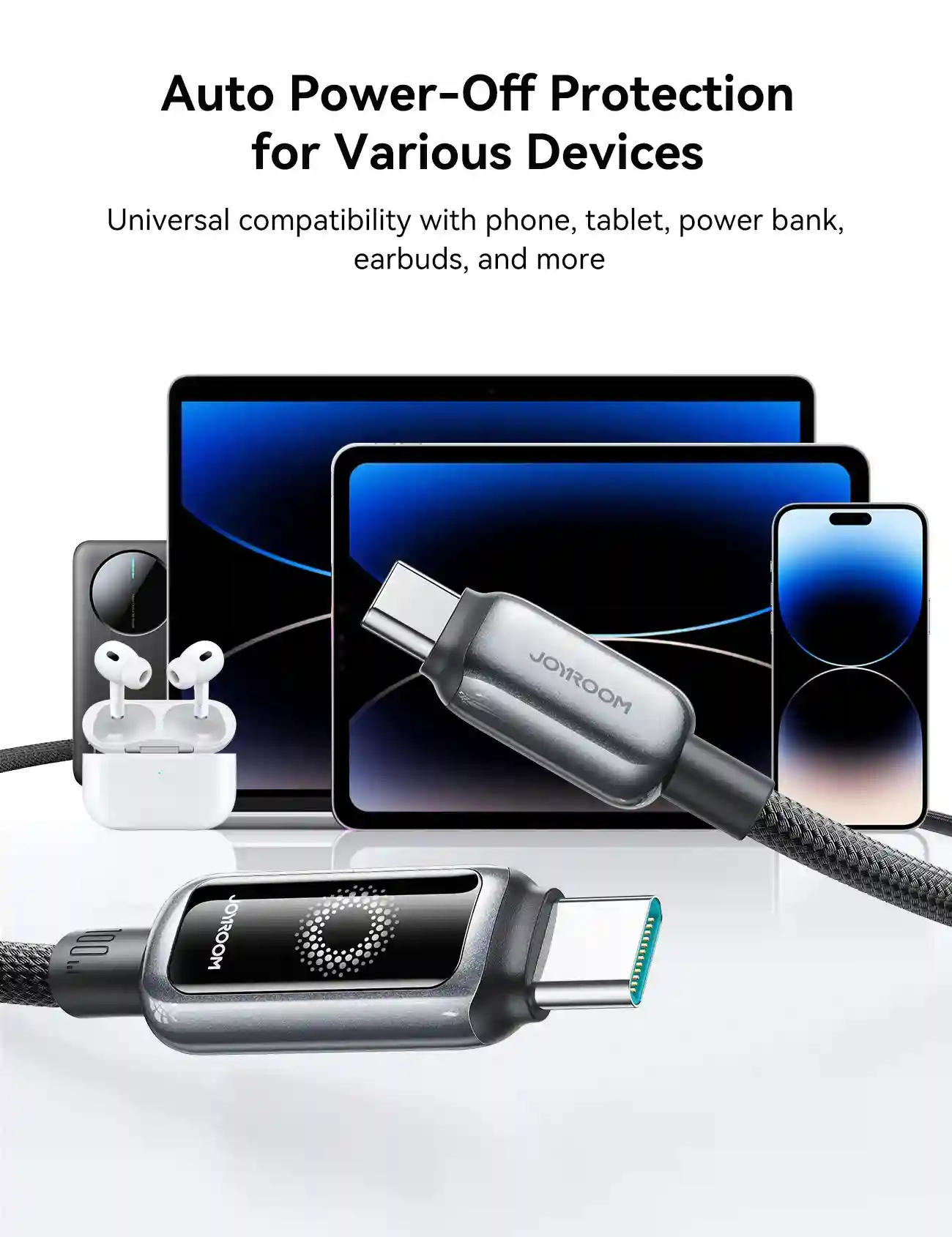 JOYROOM S-A55 100W PD Charging Cable Type-C