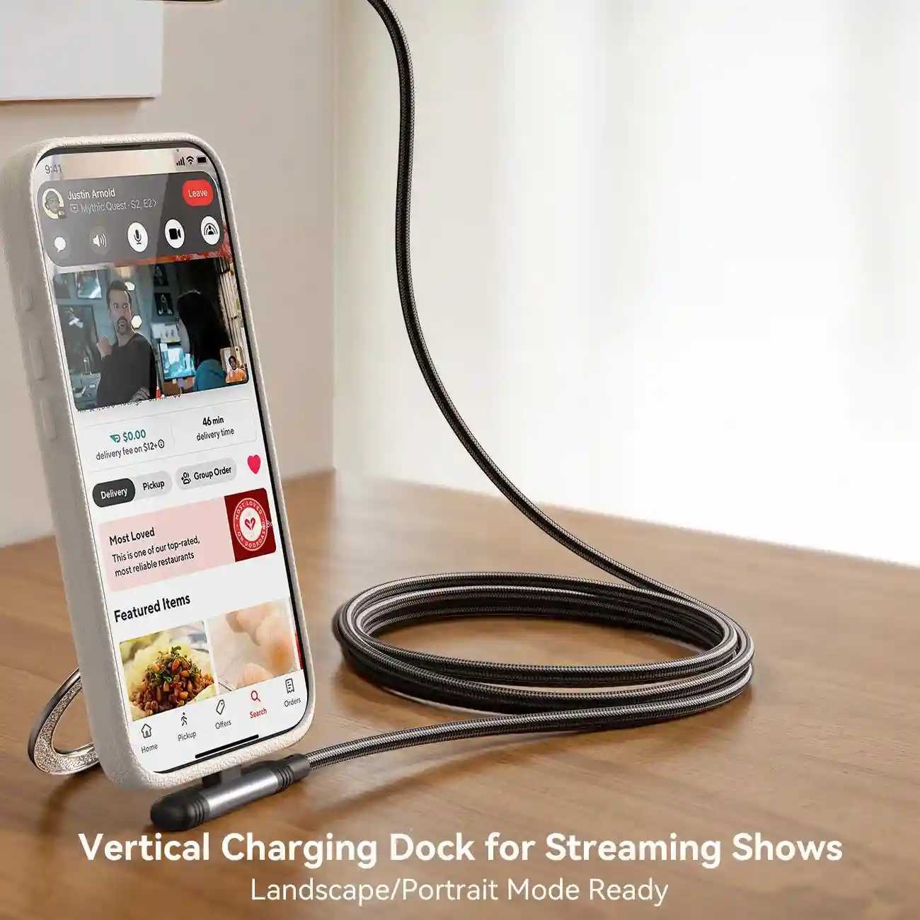 JOYROOM S-A56 Type-C to Lightning 60W fast charger cable