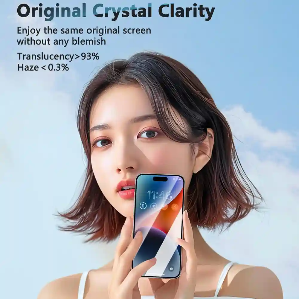 Joyroom JR-MLG0277 tempered glass screen protector for iPhone 16 Pro