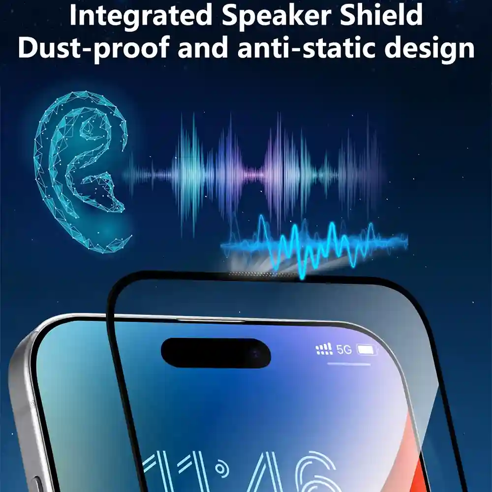 Bubble-free installation Joyroom JR-MLG0279 screen protector for iPhone 16 Pro Max