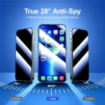 Joyroom JR-Z36 iPhone 15 Pro Max Privacy Screen Protector 9H tempered glass design