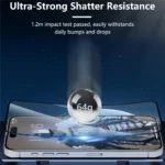 Full-screen JOYROOM JR-MQS0606 protector with anti-static adhesive for iPhone 17 Pro