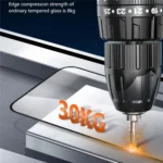 JOYROOM JR-MQS0608 iPhone 17 Pro Max Silk Printing Screen Protector anti-fingerprint oleophobic coating