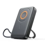 JOYROOM JR-PBM02 3-in-1 magnetic wireless power bank 10000mAh 22.5W fast charging for iPhone and Android devices