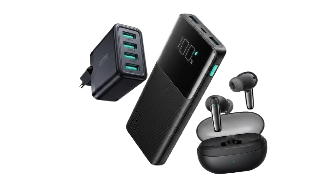 Joyroom Bangladesh 17 JOYROOM Charger Power Bank and Earbuds
