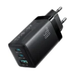 JOYROOM JR-TG10 65W 3-Port GaN Wall Charger with C-to-C Cable